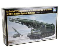Trumpeter 01024 - Modelo Kit - Soviética 2P19 Lanzador de misiles con 17
