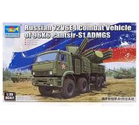 Trumpeter 01061 - Russian 72V6E4 Combat Unit of 96K6 Pantsir S1 Admgs with Rlm Soc S-Band Radar - Escala 1/35 - Kit de construcción