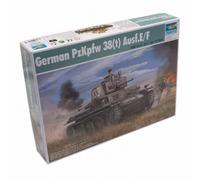 Trumpeter 01577 PzKpfw 38(t) Ausf.E/F - Tanque alemán a Escala