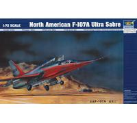 Trumpeter 01605 - 1:72 North American F-107A Ultra Sabre - Nuevo