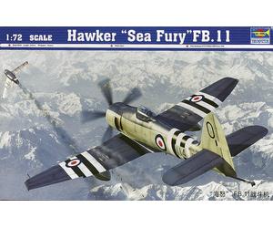 Trumpeter 01631 - 1:72 Hawker ''Sea Fury'' FB.11 - Nuevo