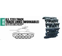 Trumpeter 02037-1 :3 5 U. S. T72E1 Pista para M24 Light Tanque (Early) - Nuevo