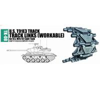 Trumpeter 02038-1 :3 5 U. S. T91E3 Pista para M41/42 Light Tanque - Nuevo