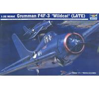 Trumpeter 02225 - 1:32 Grumman F4F-3 ''Wildcat'' (Tardío) - Nuevo
