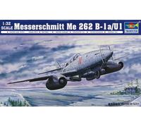 Messerschmitt Me262B1a/U1 Night Blue Fighter Plástico Kit 1 :3 2 Modelo 2237