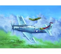 Trumpeter 02253 - Kit De Modelo 1:32 A-1H AD-6 Skyraider Nuevo