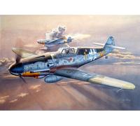 Trumpeter 02296-1 :3 2 Messerschmitt Bf 109G-6 (Early) - Nuevo