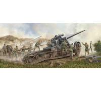 German 17CM Kanone 1 :3 5 Plástico Modelo Kit Trumpeter