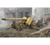 Trumpeter 02317-1 :3 5 Alemán 128mm Pak44 (Krupp) - Nuevo