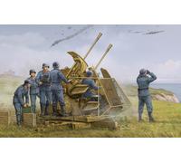 Trumpeter 02347-1 :3 5 Alemán 37mm Cañón Antiaéreo 43 Twin - Nuevo