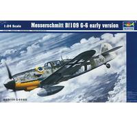 Trumpeter 02407 - 1:24 Messerschmitt Bf 109 G-6 Versión Temprana - Nuevo