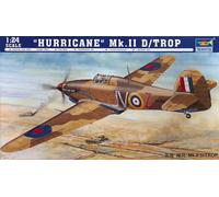 Trumpeter 02417 - 1:24 Hawker Hurricane IID TROP - Nuevo