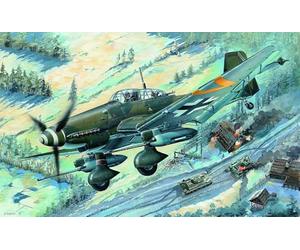 Trumpeter 03218 - Maqueta de Junkers Ju-87G-2 Stuka , color/modelo surtido