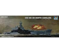 Trumpeter 05303-1 :3 50 Acorazado Uss Norte Carolina BB-55 - Nuevo