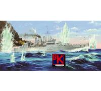 Trumpeter 05353 Hms Cornuales Pesado Cruiser En 1942 Plástico Kit 1/350 Escala