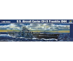 Trumpeter 05604-1 :3 50 Portaviones Uss CV-13 Franklin - Nuevo