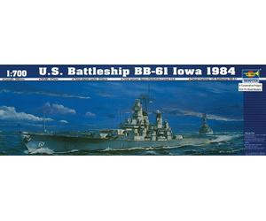 Trumpeter 05701 - 1:700 Acorazado Uss Iowa BB-61 1984 - Nuevo