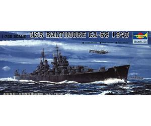 Trumpeter 05724 - 1:700 USS Baltimore CA-68 1943 - Nuevo