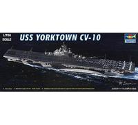 Trumpeter 05729 - 1:700 Portaviones Uss Yorktown CV-10 - Nuevo