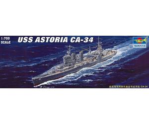 Trumpeter 05743 - 1:700 Uss Astoria CA-34 1942 - Nuevo