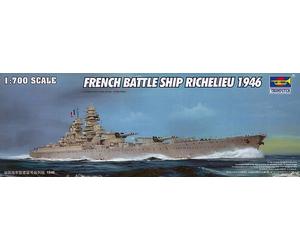 Trumpeter 05751 - Barco De Guerra Richelieu 1949 - Nuevo