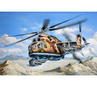 Trumpeter 05828 - Kit de modelo de montaje de avión Mi-24A Hind-B escala 1:48