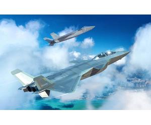 Trumpeter 05864 Kit 1:48 J-20S Mighty Dragon Avión Chino - Nuevo