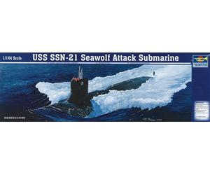 Trumpeter 05904 - 1:144 Barco de U Uss SSN-21 Seawolf - Nuevo