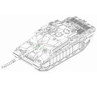 Trumpeter 07105 - Maqueta de Tanque British Challenger 1 MTB