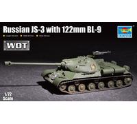 Trumpeter 07163 - Kit 1:72 Del JS-3 Ruso Con 122mm BL-9 - Nuevo