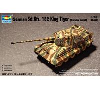 Trumpeter 7202 - Alemán de vehículos especiales 182 King Tiger (Porsche Torreta) , color/modelo surtido