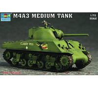Trumpeter – Maqueta de tanque – M4A3 – Escala 1:72 – Importado de Alemania