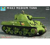 Trumpeter 07224 Model Kit M4 A3 Tank (Importación USA)
