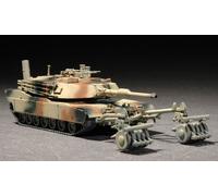 Trumpeter 07278 - 1:72 M1A1 Con Mina Scooter Set - Nuevo