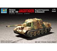 Trumpeter 7293 - Vehículos especial alemán 186 Jagdtiger con zimmerit , color/modelo surtido
