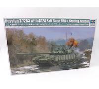 Trumpeter 09610 Russian T-72B3 with 4S24 Soft Case Era & Grating Armour - Escala 1/35 - Caja de montaje de plástico