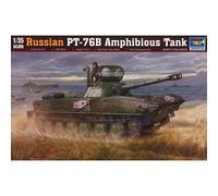 Trumpeter 1/35 Russian PT-76B Amphibious Tank Model Kit (Importación USA)