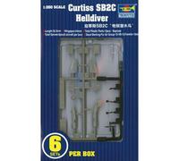Trumpeter 1/350 SB2C Helldiver Aircraft Set for USS Essex (6-B (Importación USA)