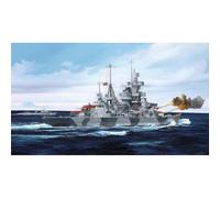 Trumpeter 1/700 German Admiral Hipper Heavy Cruiser 1940 Model (Importación USA)