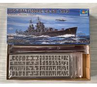 Trumpeter 1/700 USS Baltimore CA68 Heavy Cruiser 1943 Model Ki (Importación USA)