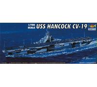 Trumpeter 1/700 USS Hancock Aircraft Carrier Model Kit (Importación USA)