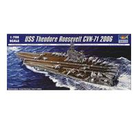 Trumpeter 1/700 USS Theodore Roosevelt CVN71 Aircraft Carrier (Importación USA)