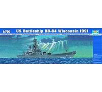 Trumpeter 1/700 USS Wisconsin BB64 1991 (Importación USA)