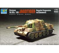 Trumpeter 1/72 (20mm) Jagdtiger (Henschel) Con Zimmerit