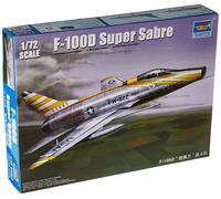 Trumpeter 1/72 F100D Super Sabre Attack Fighter (Importación USA)