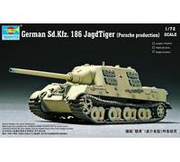 Trumpeter 1/72 German SdKfz 186 Jagdtiger Tank (Porschel) (Importación USA)