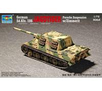Trumpeter 1/72 German SdKfz 186 Jagdtiger Tank with Zimmerit ( (Importación USA)