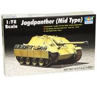 Trumpeter 1/72 Jagdpanther Mid-Type German Tank (Importación USA)