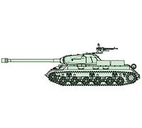 Trumpeter 1/72 JS-3 con 122 mm BL9