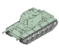 Trumpeter 1:72 - KV-2 Ruso con 107 mm ZIS-6
